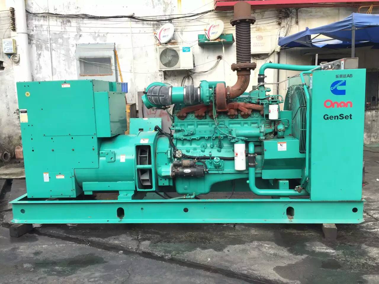 前郭租赁发电机-柴油发电机不正常冒烟的原因